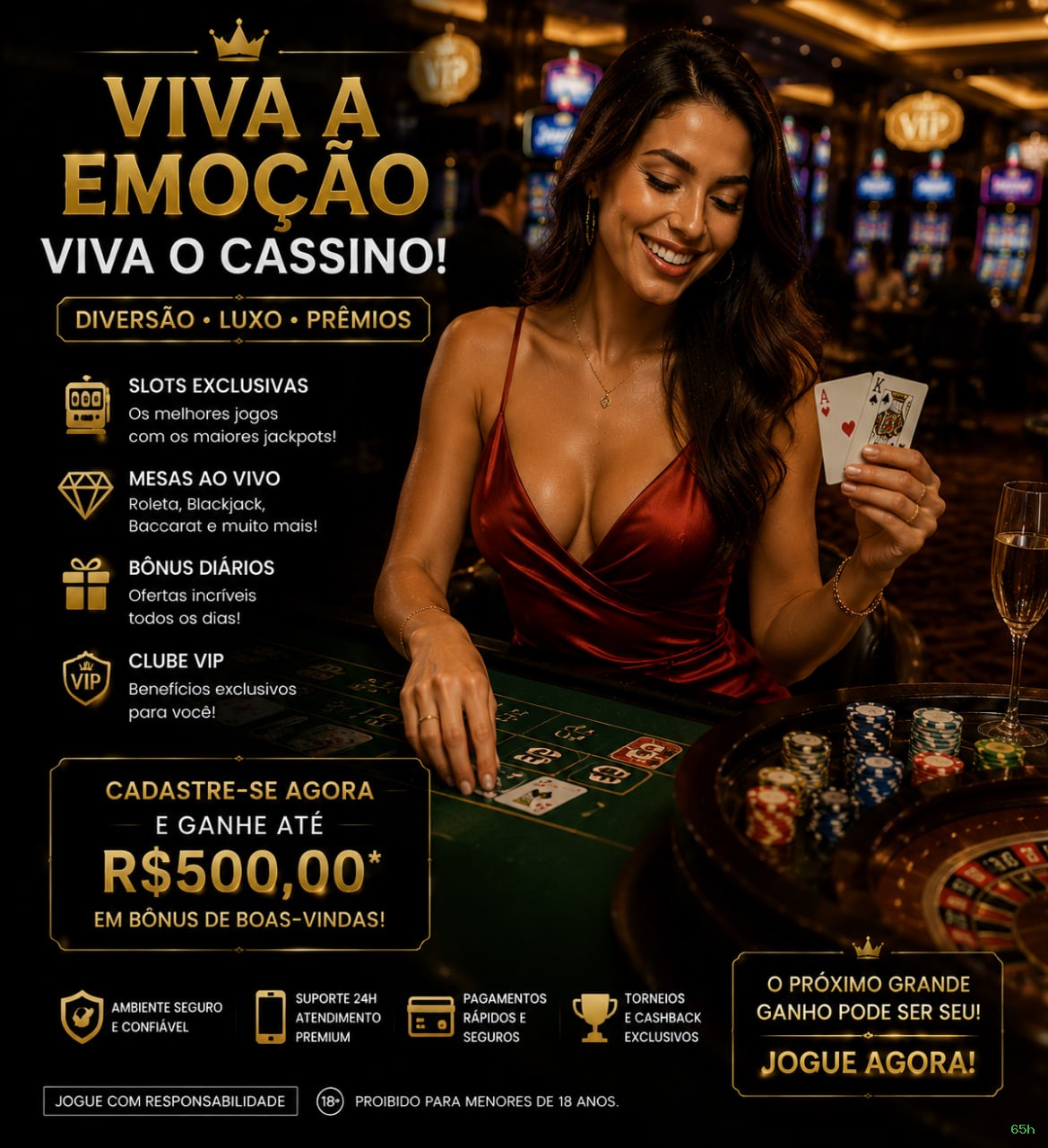 65h slots no app